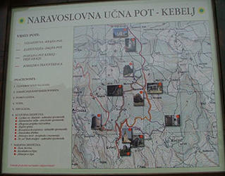 Kebelj educational trail