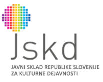 Javni sklad RS za kulturne dejavnosti