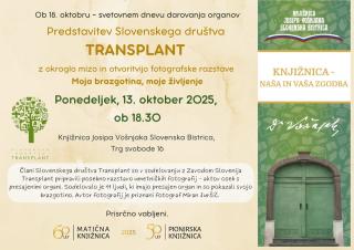 Presentation of the Slovenian Society TRANSPLANT