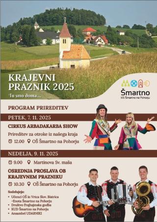 Osrednja proslava ob krajevnem prazniku Šmartno na Pohorju