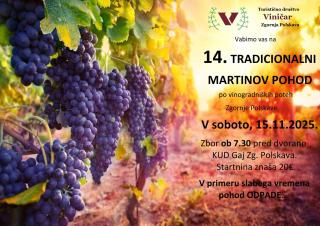 14. TRADICIONALNI MARTINOV POHOD