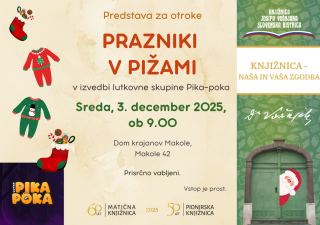 Predstava za otroke: Prazniki v pižami