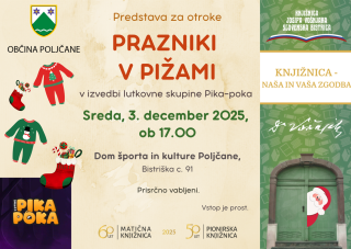 Predstava za otroke: Prazniki v pižami
