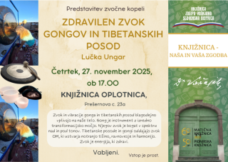 Predstavitev zvočne kopeli: Zdravilen zvok gongov in tibetanskih posod