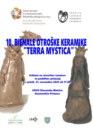 Odprtje razstave 10. bienala otroške keramike Terra mystica