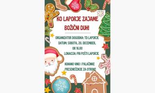 When the Christmas spirit takes hold in Laporje!