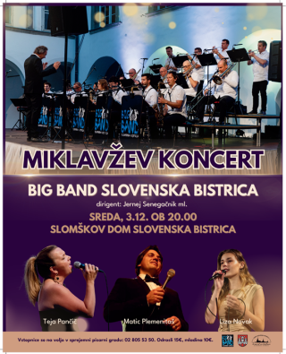 Miklavžev koncert Big Band Slovenska Bistrica