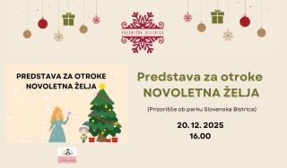 Predstava za otroke Novoletna želja