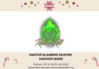 Nastop glasbene skupine Macooh band