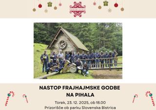 Nastop Frajhajmske godbe na pihala