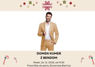Domen Kumer z bendom