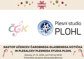 Nastop učencev Čarobnega glasbenega kotička in plesalcev Plesnega studia Plohl