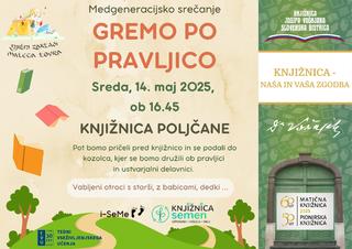 GREMO PO PRAVLJICO - Medgeneracijsko srečanje ob 50-letnici Pionirske knjižnice
