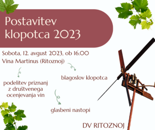 POSTAVITEV KLOPOTCA 2023