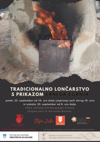 TRADICIONALNO LONČARSTVO S PRIKAZOM ČRNEGA ŽGANJA