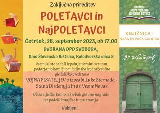 POLETAVCI IN NAJPOLETAVCI - zaključna prireditev