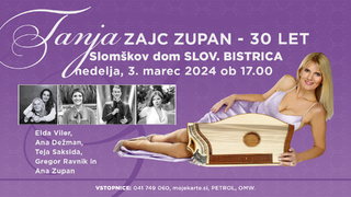 KONCERT: Tanja Zajc Zupan - 30 let