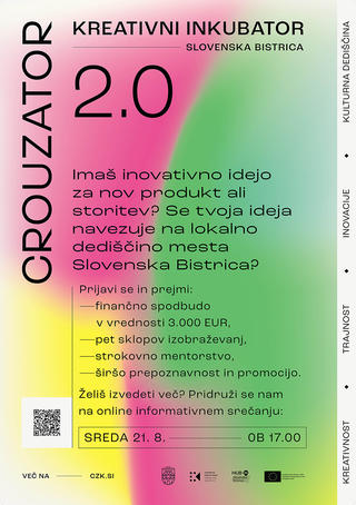 CROUZATOR kreativni inkubator 2.0. - informativno online srečanje