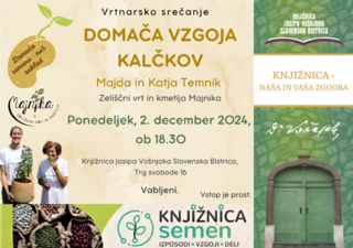 Vrtnarska srečanja: Domača vzgoja kalčkov