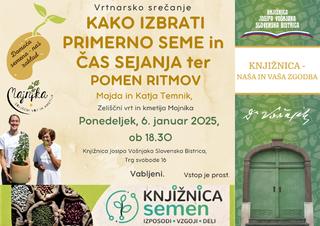 Vrtnarsko srečanje: Kako izbrati primerno seme in čas sejanja ter pomen ritmov