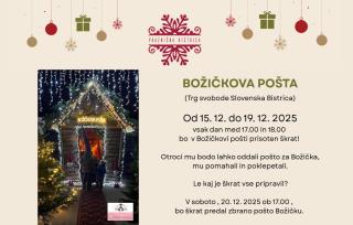 Božičkova pošta 15. 12. 2025