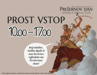 Prešernov dan v gradu v Slovenski Bistrici