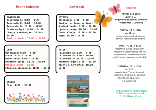 Kopalni izlet Terme Banovci