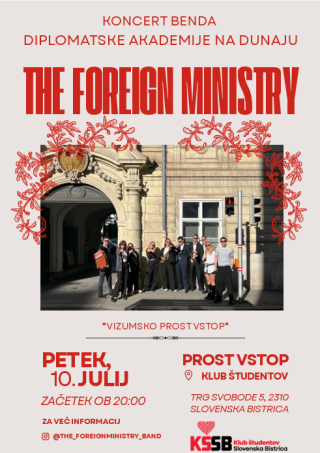 Koncert benda Diplomatske akademije na Dunaju – The Foreign Ministry